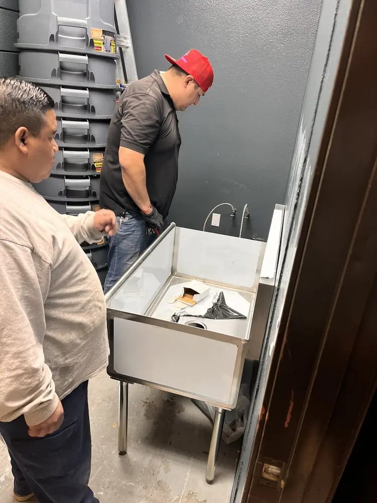 Commercial plumbing and sink installation in Northdale